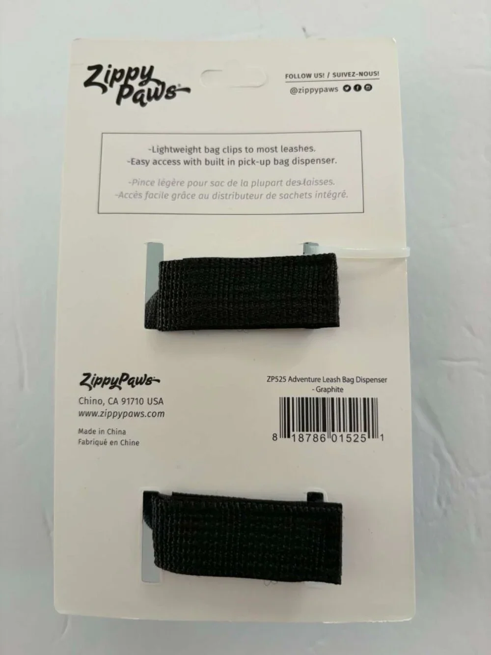 NWT- Zippy Paws Leash Bag Dispenser.